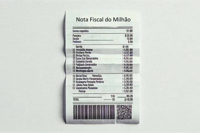 Nota Fiscal do Milhão: Como Participar do Sorteio