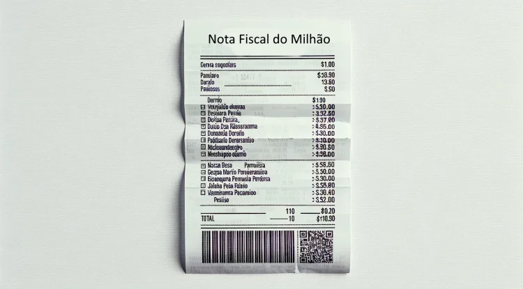 Nota Fiscal do Milhão: Como Participar do Sorteio