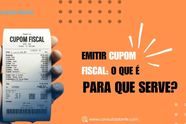 Emitir cupom fiscal o que é e para que serve