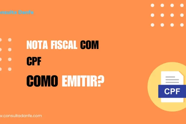 Emitir Nota Fiscal CPF MG: Saiba Como Emitir