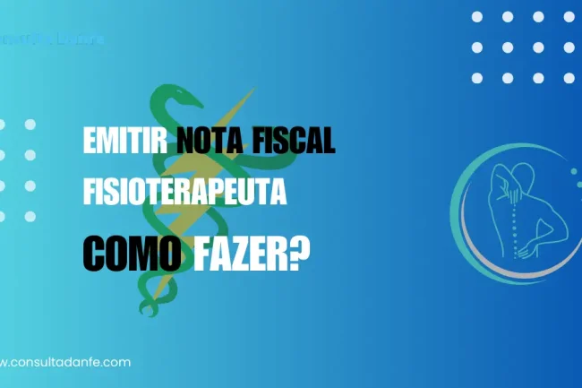 Passo a passo para emitir nota fiscal fisioterapeuta
