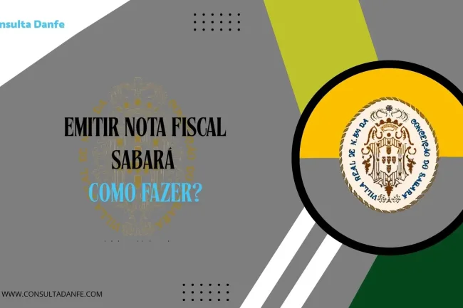 Como emitir nota fiscal em Sabará