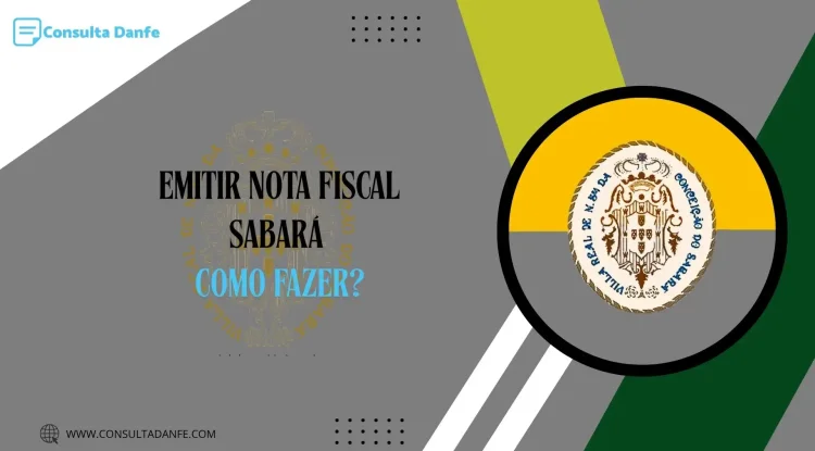 Como emitir nota fiscal em Sabará